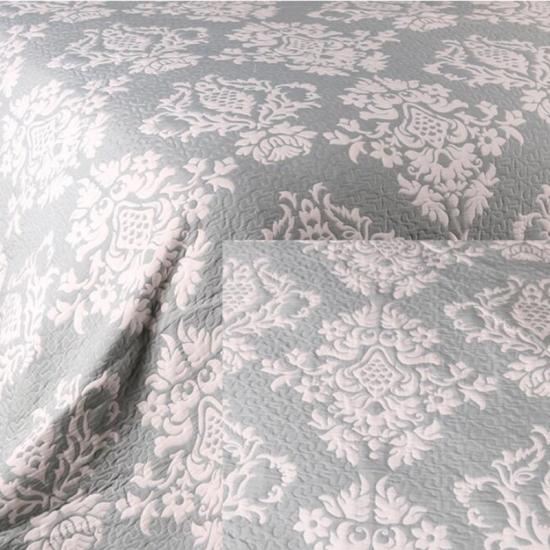 cxmicrotex Jacquard Quiltat överkast King Coverlet Set