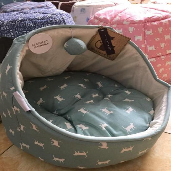 Quiltad Pet Bed Hund Bäddsoffa