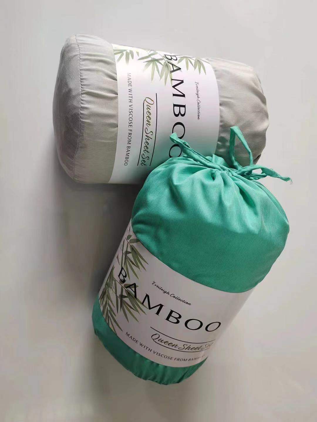 bambu rulle packning med kort
